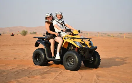 Dubai Red Dunes ATV, Camel Ride, Stargazing & Premium BBQ Dinner