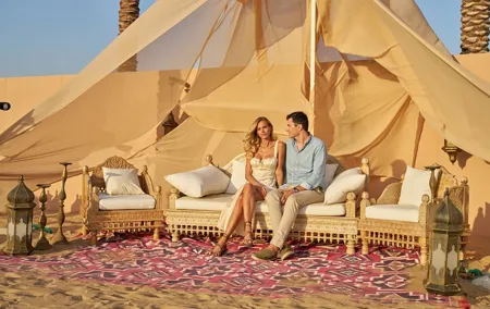 Noble Premium Desert Safari & Dinner Private Car Up to 6 Guests