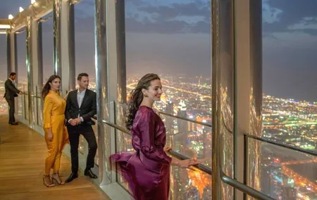 Burj Khalifa The Lounge - Levels 154, 153, 152 with Transfers