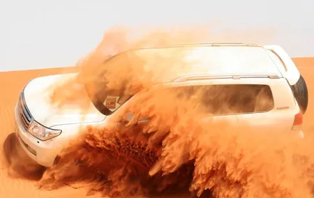 Dubai Desert Safari with BBQ Dinner, Camel Ride, and Shows