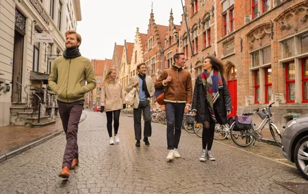 Bruges Guided or Audio Trip with Canal Cruise Option from Paris