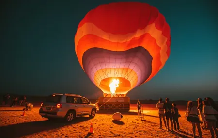 Adventure Hot Air Balloon with Buffet Breakfast & Falcon Show