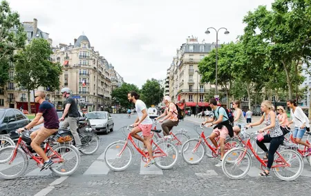 Highlights of Paris Bike Tour w/ a Local Guide (English or Dutch)