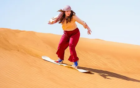 Dubai: Sandboarding, Camel Ride and Red Dune Bashing Safari