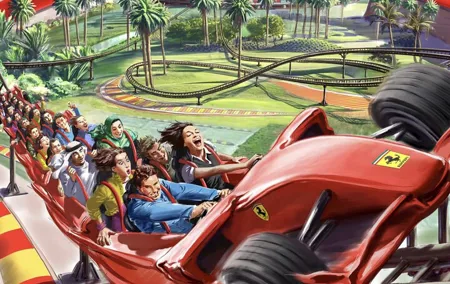 Ferrari World Abu Dhabi Tour with transfers from Dubai - Day Trip