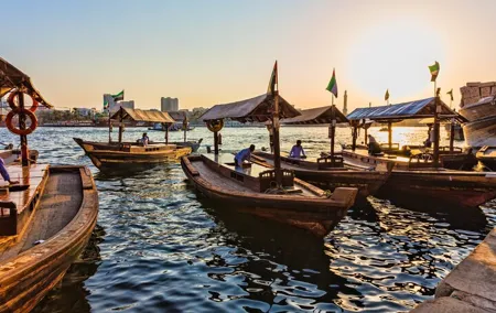 Dubai Traditional City Tour from Dubai with Abra Ride