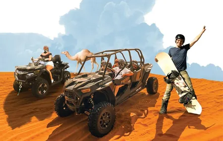 Dubai Dune Buggy Safari with Pick up