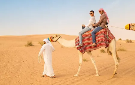 Dubai Desert Safari: Quad Bike, Camel Ride and BBQ Dinner