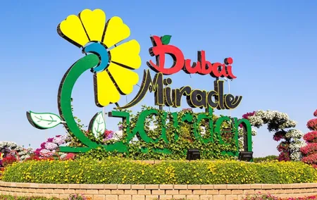 Dubai Miracle Garden Admission Ticket