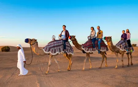 Dubai Private 4x4 Desert Safari with Traditional Dinner Options