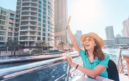 Dubai Marina Dhow Sightseeing Cruise