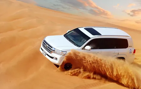 Dubai Desert Safari: Dune Bashing, BBQ, Camel Ride & Quad Bike