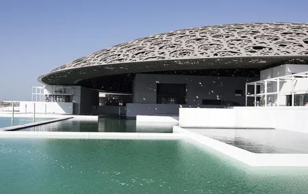 Full Day Abu Dhabi Tour with Grand Mosque & Louvre Museum Tickets