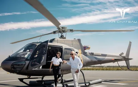 Experience thrilling Helicopter Ride in Dubai with Transfers