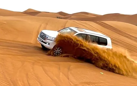 Dubai Evening Desert Safari With BBQ & Camel Ride