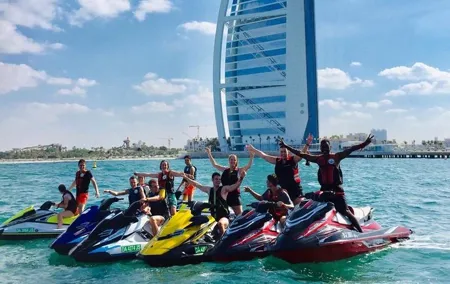 The Best Jet Ski in Dubai - 2 Hours Burj Al Arab - Dubai Marina - Atlantis Tour