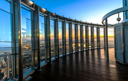 Burj Khalifa Level 124 'At the Top' Entrance Ticket with One-way Transfer