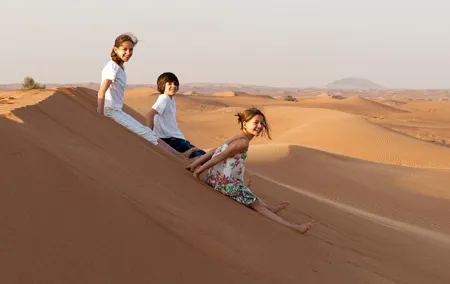 Private Morning Safari Dune Bashing, Camel Ride, Falcon sandboard