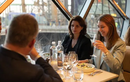 Paris Earliest Lunch at Eiffel Tower Madame Brasserie Restaurant