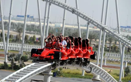 Abu Dhabi City Tour with Ferrari world & Buffet Lunch