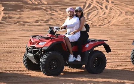 Morning Desert Safari in Dubai with Quad Biking