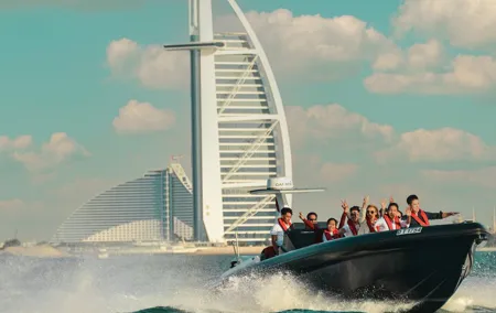 Burj Al Arab 100 Minute Boat Tour