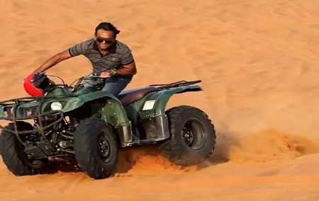Morning Red Dunes Desert Safari With Quad Bike
