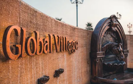 Memorable Evening at Dubai Global Village with Dubai Miracle Garden Visit !!