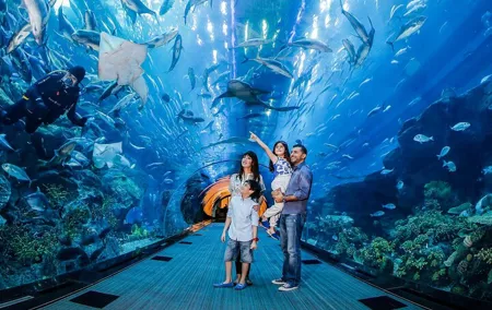 At the Top, Burj Khalifa + Dubai Aquarium