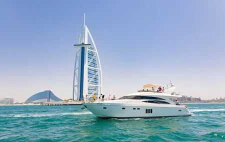 Dubai Marina Shared Yacht Tour: Breakfast or BBQ & Iconic Views