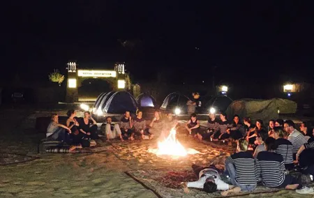 Overnight Dubai Desert Safari with Buffet, Dune Bashing & Camels