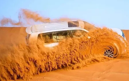 Dubai Desert Safari Sand board Camel Ride & Quad Bike