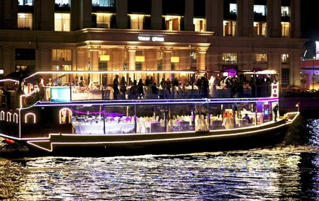 Buffet Dinner Cruise on New Dubai Canal