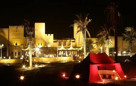 Sahara Arabian Desert Dinner Experience with Transport from Dubai