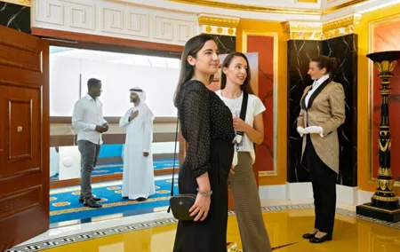 Inside Burj Al Arab Tour and Buffet Lunch or Dinner with Transfer
