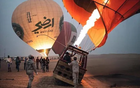 Enjoy Dubai Hot Air Balloon Views From Dubai ( Standard )