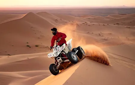 Morning Quad bike Open Desert