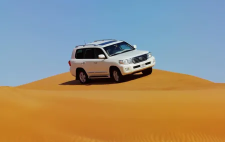Dubai Desert Safari with Dune Bashing & Camel Ride– Private (RAK)