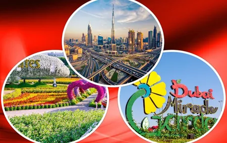Cultural & Modern Dubai Tour with Miracle Garden Season 2026