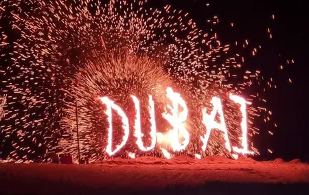 Dubai Red Dune Evening Desert Safari with Camel Ride & BBQ Dinner