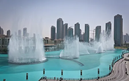 Burj Khalifa and Musical Fountains