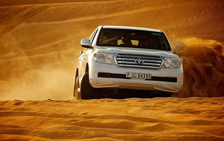 Premium Morning Desert Safari in 4x4 Private Vehicle Up To 6 Pax