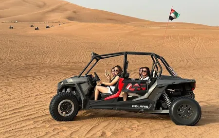 Combo:Deluxe Desert Safari with dinner + ATV self-drive/Quad Bike