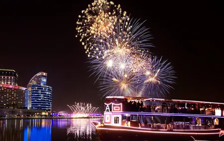 New Years Luxury Dubai Canal Cruise