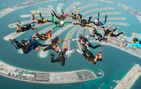 Private Sky Diving Activity in Dubai