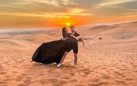 Evening Desert Safari With BBQ Dinner