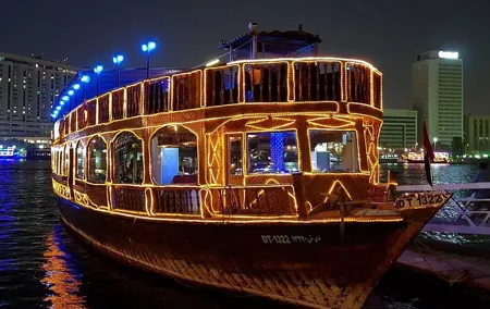 Dubai Dhow Dinner Cruise Creek
