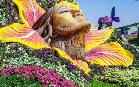 Tickets to Miracle Garden or Butterfly Garden or Global Village