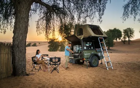 All-Inclusive Sherpa Camp in Dubai Desert Conservation Reserve