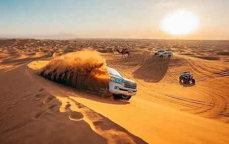 Red Dunes Safari | Camel Ride | Dune Bashing | Sand Ski